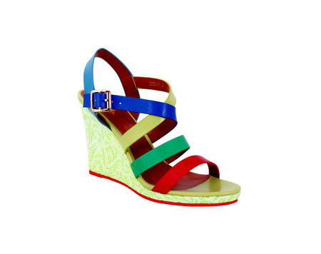 Shoes for a young woman, for daily useの写真素材