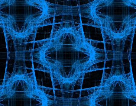 abstract fractal design on black background