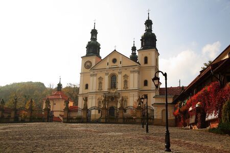 Monastyre OO Bernardines in Kalwaria Zebrzydowskaの写真素材