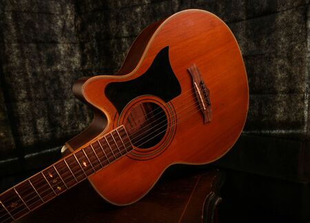 Acoustic guitar.