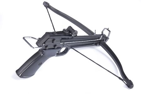 sports arbalest on a white backgroundの写真素材