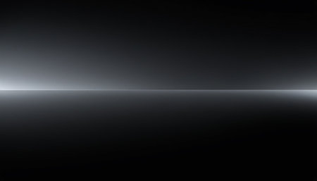 Illustration of a black background with a spot of light in itの素材