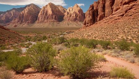 Capitol Reef National Park in Utah, United States of America.の素材