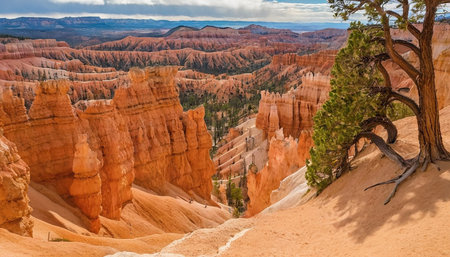 Bryce Canyon National Park in Utah, United States of America.の素材