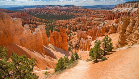 Bryce Canyon National Park, Utah, United States. Scenic Bryce Canyon National Park is a national park in southwestern Utah.の素材