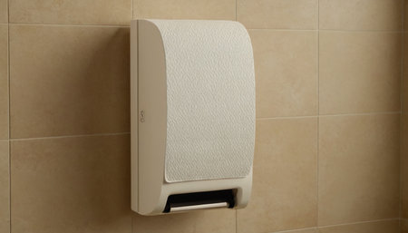 Air purifier on the wall in the bathroom. Air purifierの素材