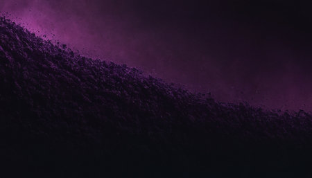 abstract dark purple background with smoke and fog. 3d renderingの素材