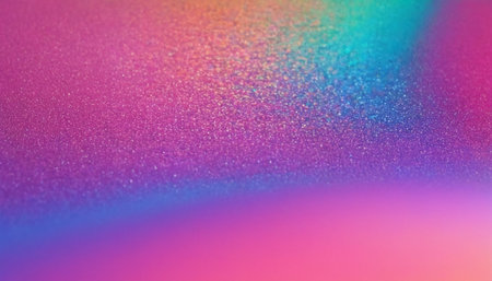 rainbow glitter vintage lights background. silver, blue and pink. de-focusedの素材