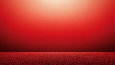Red abstract background with light and shadow, 3d render illustration.の素材