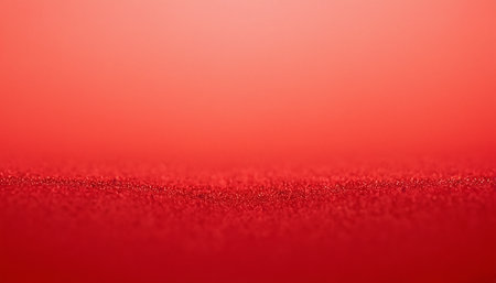 Red abstract background with bokeh defocused lights and shadow.の素材