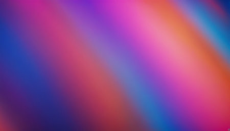 abstract rainbow background with bokeh defocused lights and shadowの素材