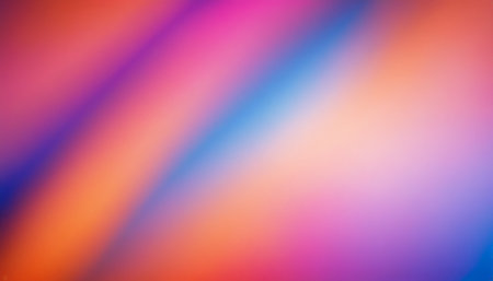 abstract multicolored background with bokeh defocused lightsの素材