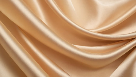 Smooth elegant golden silk can use as wedding background. In Sepia toned. Retro styleの素材