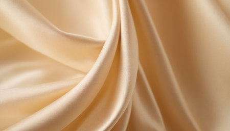 Smooth elegant golden silk can use as wedding background. In Sepia toned. Retro styleの素材
