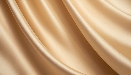 Smooth elegant golden silk can use as wedding background. In Sepia toned. Retro styleの素材