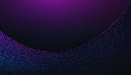 Abstract dark blue and purple background with copy space. 3d renderingの素材