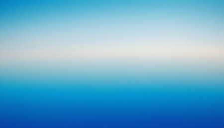 Blue sky and white clouds. Abstract nature background. Copy space.の素材