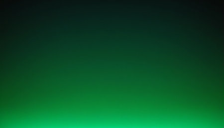 Green abstract background with copy space for text or image. Gradient.の素材