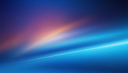 abstract blue background with some smooth lines in it (see more in my portfolio)の素材