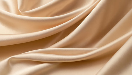 Smooth elegant golden silk can use as wedding background. In Sepia toned. Retro styleの素材