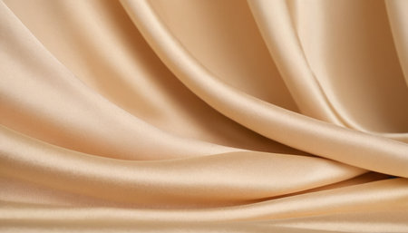 Smooth elegant golden silk can use as wedding background. In Sepia toned. Retro styleの素材