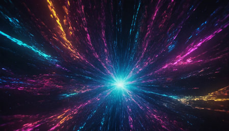 abstract fractal background a computer-generated 2D illustration, textureの素材