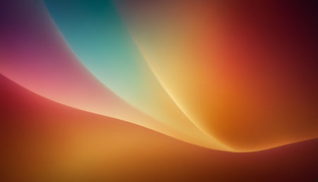 Colorful abstract background with smooth lines and waves. Texture for designの素材