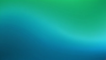abstract background with smooth lines in green and blue colors, for design and decorationの素材