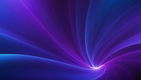 abstract blue background with some smooth lines in it (see more in my portfolio)の素材