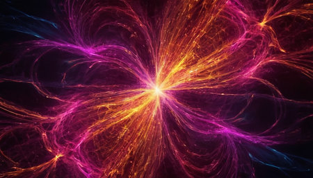 Abstract fractal. Fractal art background for creative design. Decoration for wallpaper, desktop, poster, cover booklet. Print for clothes, t-shirt. Creative illustration for designの素材