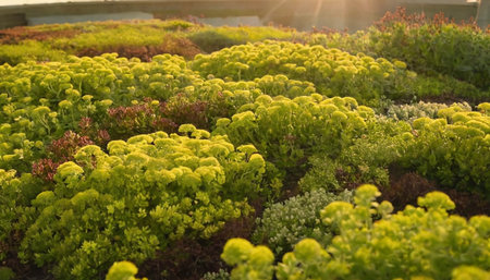 vegetable garden in the morning light, vegetable garden in Thailandの素材