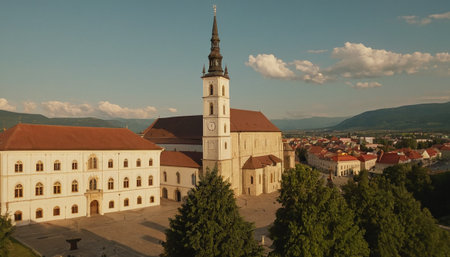 Church of St. John the Baptist in Bratislava, Slovakiaの素材