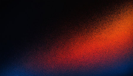 Abstract background with space for your text. Texture of red, orange and blueの素材