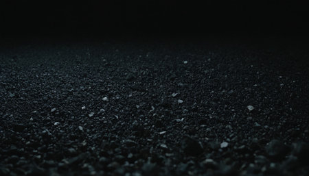 Asphalt road close-up. Abstract background. 3d renderingの素材