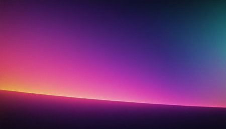 Sunset in the desert. Colorful sunset in the desert.の素材