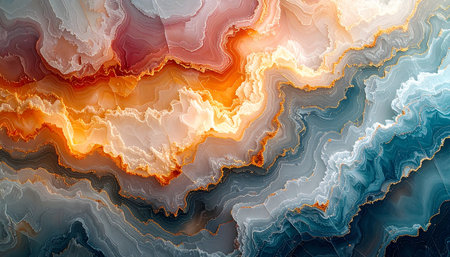 Abstract fractal. Fractal art background for creative design. Decoration for wallpaper, desktop, poster, cover booklet. Print for clothes, t-shirt. Creative illustration for designの素材