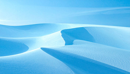 snow dunes in the desert as a background, nature seriesの素材