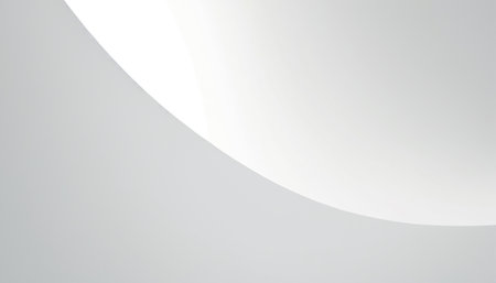 Abstract white background with shadow. 3d rendering, 3d illustration.の素材