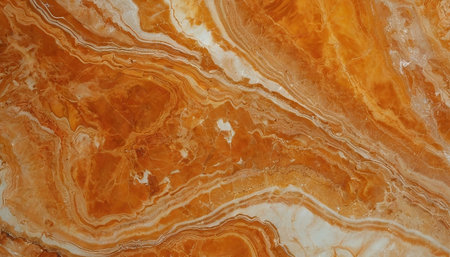 Marble patterned texture background. Marbles of Thailand, abstract natural marble black and orangeの素材