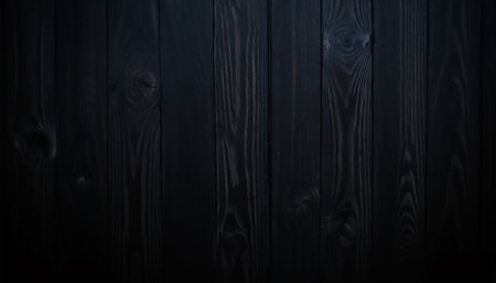 Dark wood texture background. Dark wood planks. Vintage wood wall patternの素材