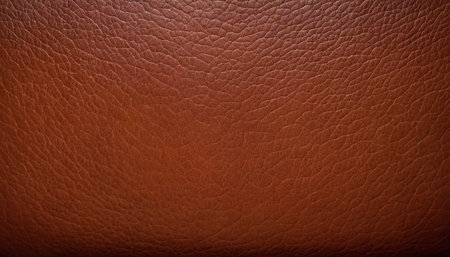 Close up of brown leather texture. Abstract background and texture for design.の素材
