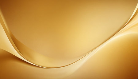 golden abstract background with some smooth lines in it (see portfolio for more in this series)の素材