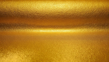 Gold background or texture and gradients shadow. Abstract golden background.の素材