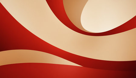Abstract red background with stripes. Vector illustration for your graphic design.の素材