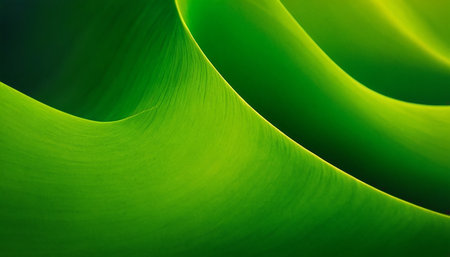 Close up of green leaf texture background. Abstract nature and environment concept.の素材