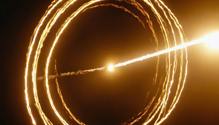 Abstract background with luminous swirling. Elegant glowing spiral.  Sparking particle. Space tunnel. Glossy jellyfish. Colorful ellipse. Glint sphereの素材