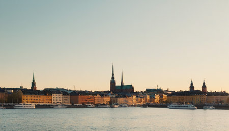 Gamla Stan in Stockholm, Swedenの素材