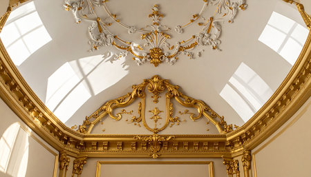 Interior of the State Hermitage in St.Petersburg, Russiaの素材