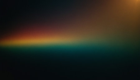 rainbow background with some smooth lines in it and a dark backgroundの素材