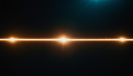 star with lens flare and bokeh effect made in 3d softwareの素材